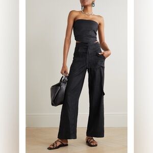 FAITHFULL THE BRAND Relais Pants Black